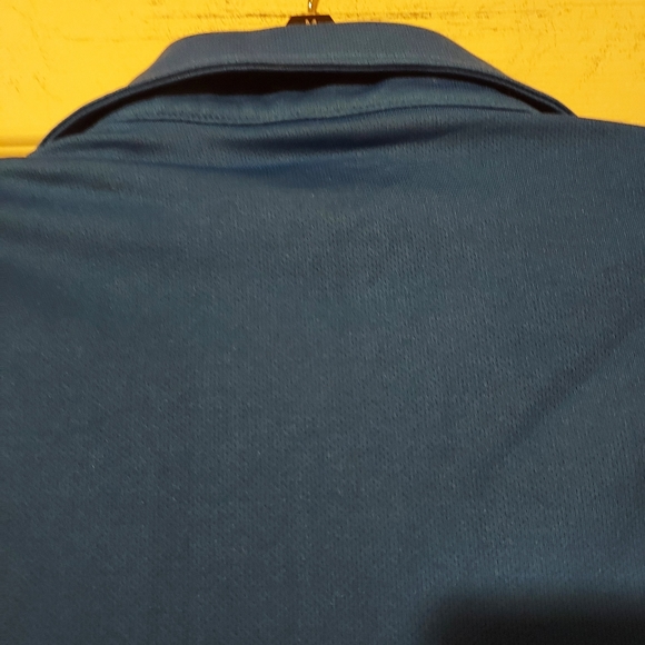 Eco Womens Youth XXS Tee V Neck Polyester Casual Blue Bluesign Fabric Uniform - Picture 7 of 7